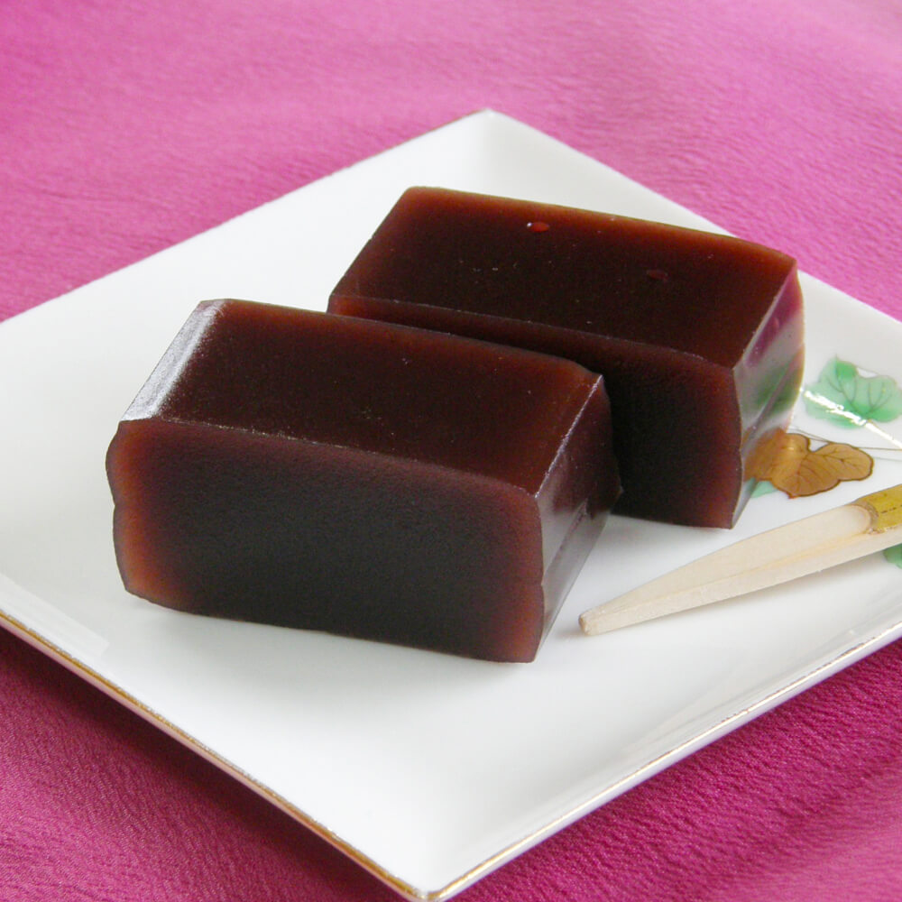 「志んこ」の餡で練り上げた羊羹